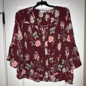 Floral blouse